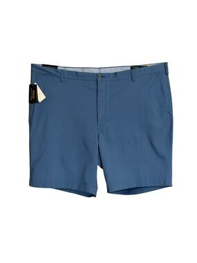 Polo Ralph Lauren Shorts Men's 50B 9" Big & Tall Stretch Chino Cotton Blue NEW